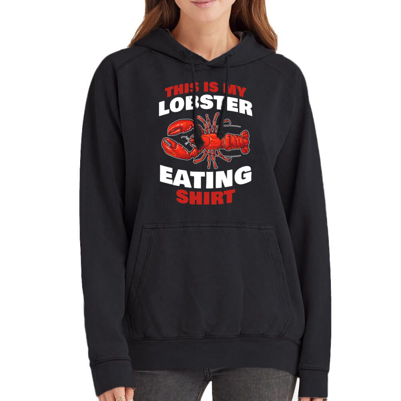 This Is My Seafood Crustacean Eating Design Vintage Hoodie | Artistshot