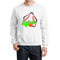 Baseball Red Paw Crewneck Sweatshirt | Artistshot