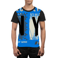 Brooklyn Urban Style Abstract Graphic Vector Print Graphic T-shirt | Artistshot