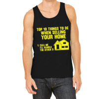 Hilarious Real Estates Broker Realty Stockbroker P Tank Top | Artistshot