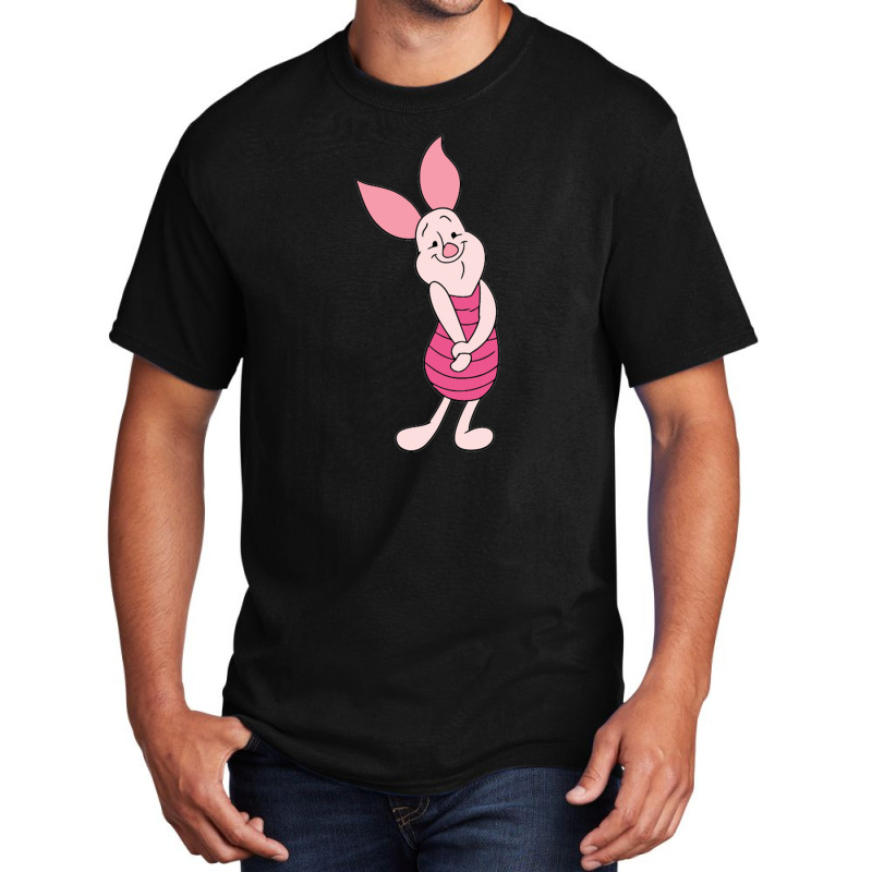 Piglet Basic T-shirt by aldishuher | Artistshot