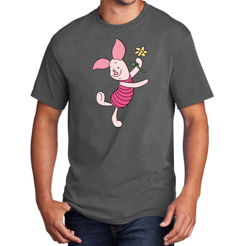 Piglet Basic T-shirt by aldishuher | Artistshot