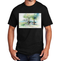 Hammock In The Park Basic T-shirt | Artistshot