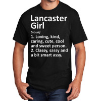 Lancaster Girl Ca California Funny City Home Roots Gift Raglan Basebal Basic T-shirt | Artistshot