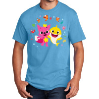 Pinkfong And Baby Shark Basic T-shirt | Artistshot