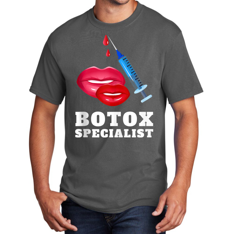 Botox Plastic Surgery And Aesthetic Nurse Injector Surgeon Tank Top Basic T-shirt | Artistshot