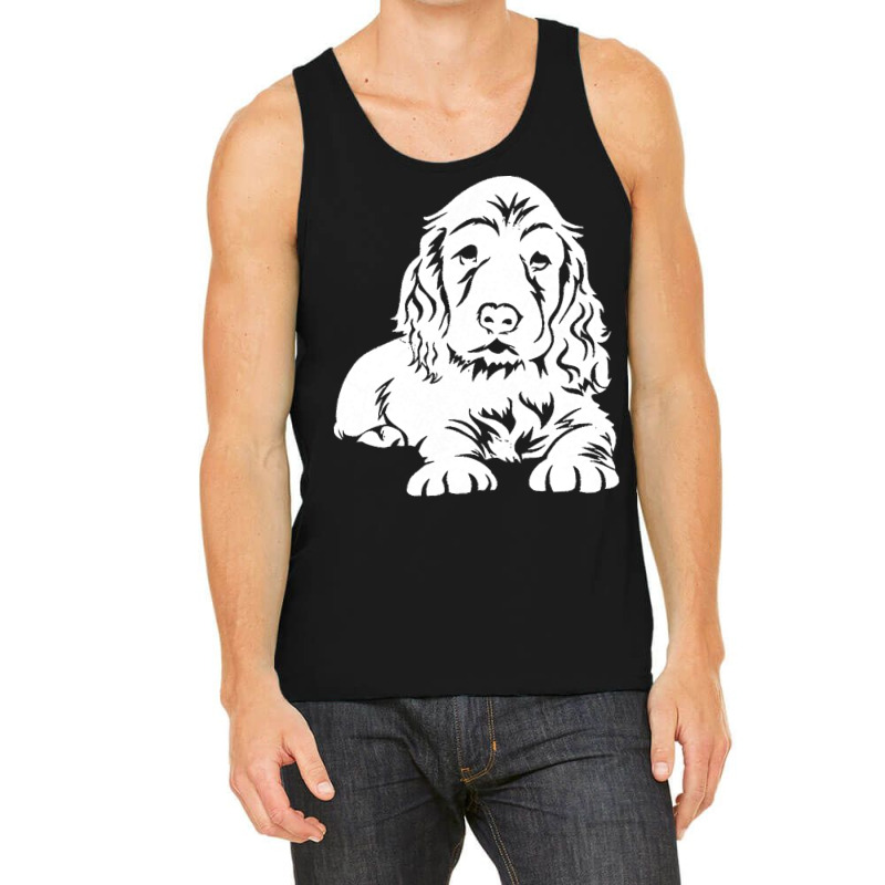 Cocker T  Shirt Cute Cocker Spaniel Gift T  Shirt Tank Top by shouthire | Artistshot