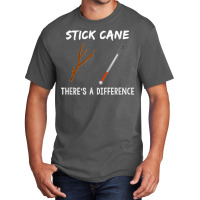 Stick Cane There's Different Orientation & Mobility Teacher Basic T-shirt | Artistshot