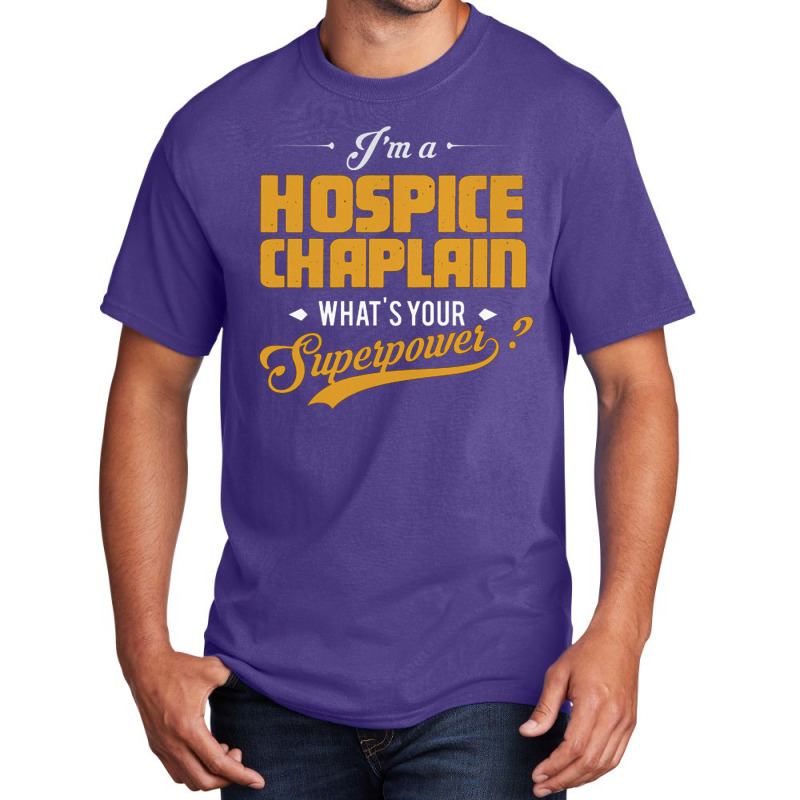 Hospice Chaplain   Chaplain Basic T-shirt | Artistshot