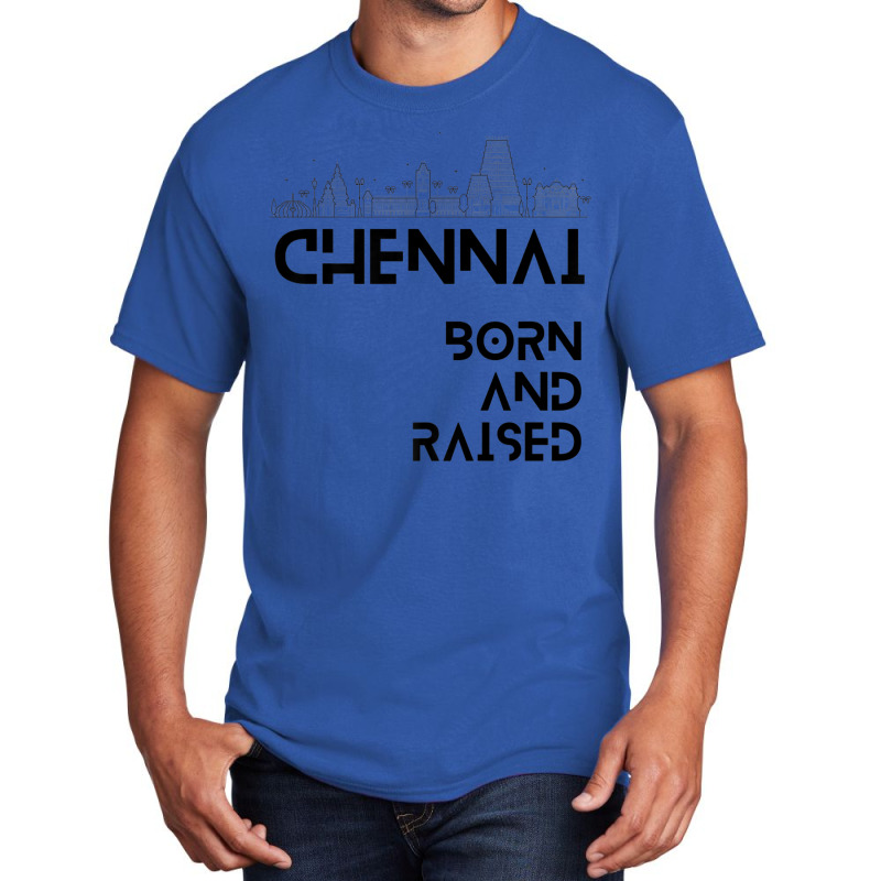 Chennai   Born And Raised Premium T Shirt Basic T-shirt by cm-arts | Artistshot