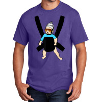 Carlos   Hangover Baby With Sunglasses In A Strap T Shirt Basic T-shirt | Artistshot