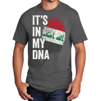 Its In My Dna Iraq Flag Iraqi Roots Pride Genetic Long Sleeve T Shirt Basic T-shirt | Artistshot