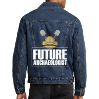 Future Archaeologist Student Artifact Archaeology  Men Denim Jacket | Artistshot