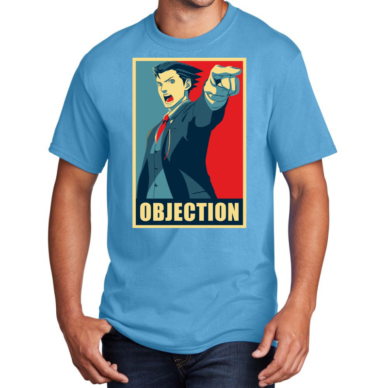 Objection Canvas Print Basic T-shirt | Artistshot