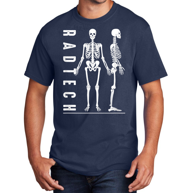 Rad Tech Radiologic Technologist Human Anatomy Bones Xray T Shirt Basic T-shirt by nuzhetanopo | Artistshot