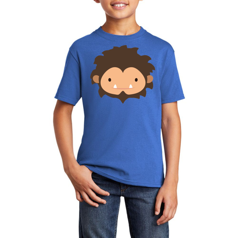 Sneaky Sasquatch Big Head Basic Youth T-shirt | Artistshot