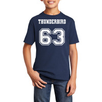 Jersey Style Thunderbird 63 1963 Muscle Classic Car T Shirt Basic Youth T-shirt | Artistshot