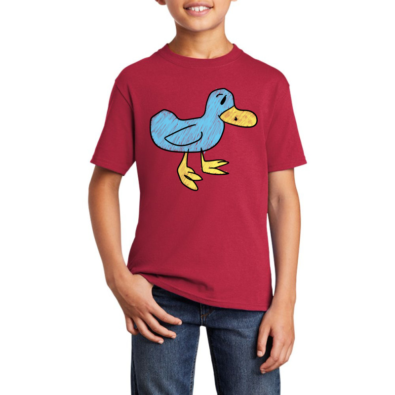 Blue Duck - That's Quacktastic! Basic Youth T-shirt | Artistshot