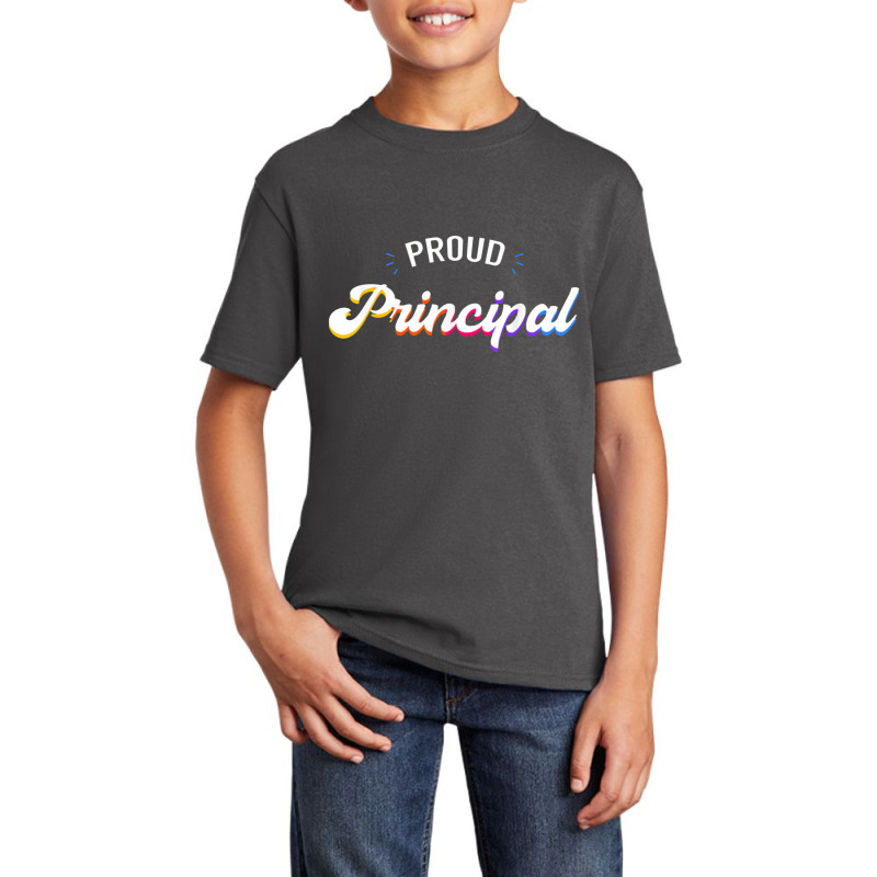 Proud Principal Head Teacher School Headmaster Basic Youth T-shirt by metamuffinsart | Artistshot