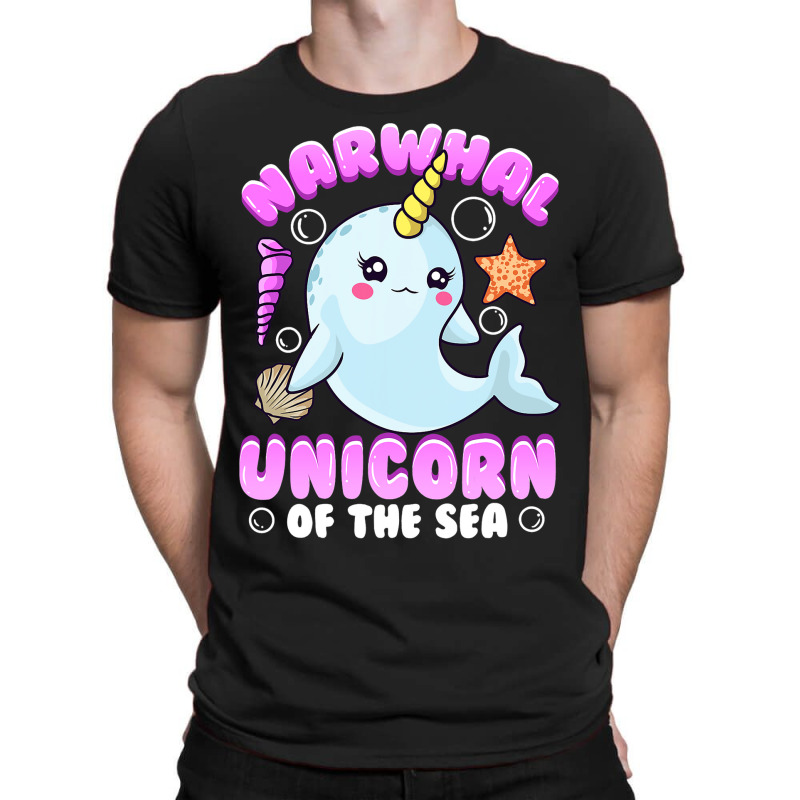 Funny Horned Narwhal The Unicorn Of The Sea T-shirt | Artistshot