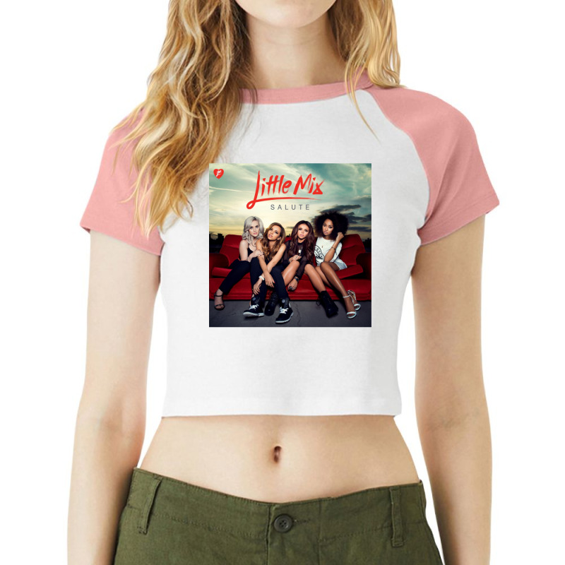 Little Mix Salute Raglan Crop Top by SaraBachmann | Artistshot