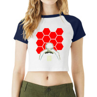 Gendo Ikari Evangelion Super Dad Raglan Crop Top | Artistshot