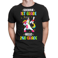 Goodbye 1st Grade Hello 2nd Grade Unicorn Girls T-shirt | Artistshot