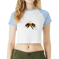 Bee Raglan Crop Top | Artistshot