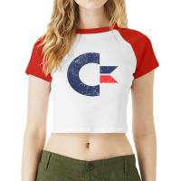 Commodore International Raglan Crop Top | Artistshot