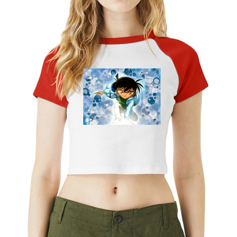 Detective Conan Kiri Raglan Crop Top by GordonSchwindt | Artistshot