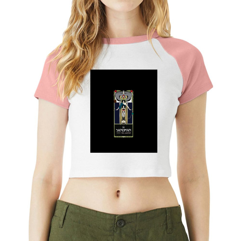 The Sandman Homage Raglan Crop Top by kheiluherziy | Artistshot