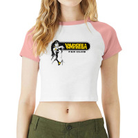 Vampirella Fan Club 1 Raglan Crop Top | Artistshot