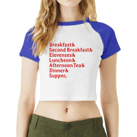 Typical Daily Meals Raglan Crop Top | Artistshot