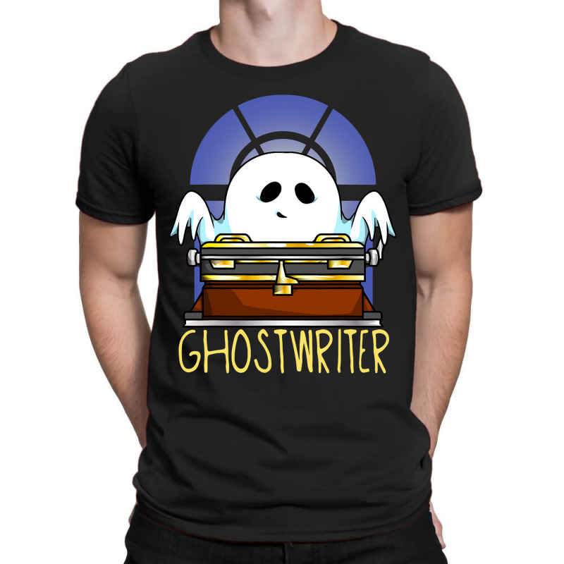 Ghostwriter Ghost Writer Author Funny Halloween Wr T-Shirt by StevieDerry | Artistshot