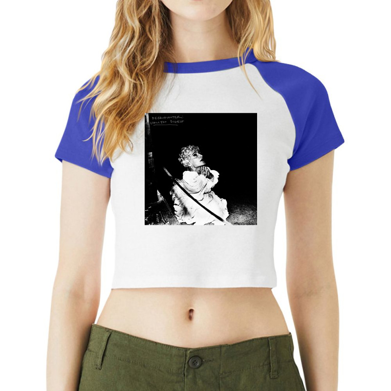 Deerhunter   Halcyon Digest Raglan Crop Top by guguafoulla0 | Artistshot