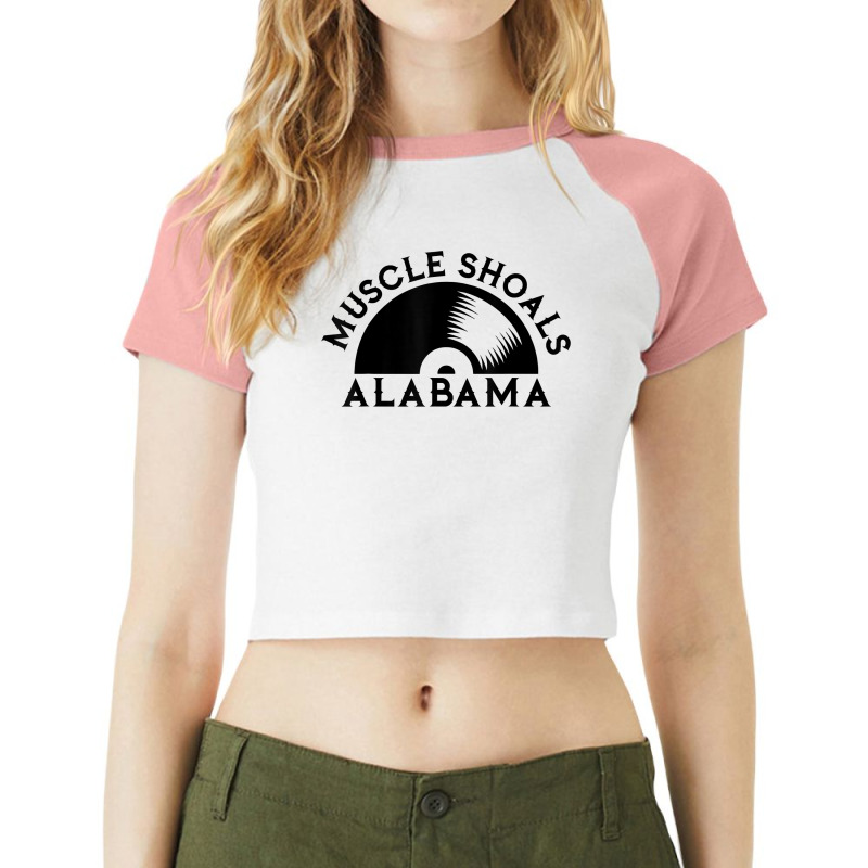 Muscle Shoals Shirt Alabama Recording Studio Music Raglan Crop Top by bellaaa | Artistshot