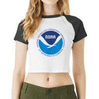 Noaa National Oceanic And Atmospheric Administrati Raglan Crop Top | Artistshot