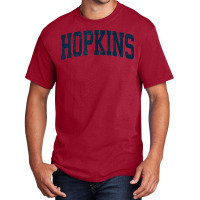 Hopkins Minnesota Mn Vintage Athletic Sports Navy Design T Shirt Basic T-shirt | Artistshot