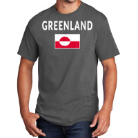 Greenland T Shirt Tee Flag Souvenir Gift Greenlanders T Shirt Basic T-shirt | Artistshot