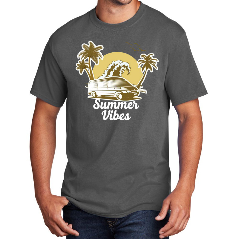 Summer Vibes California Beach Basic T-shirt | Artistshot