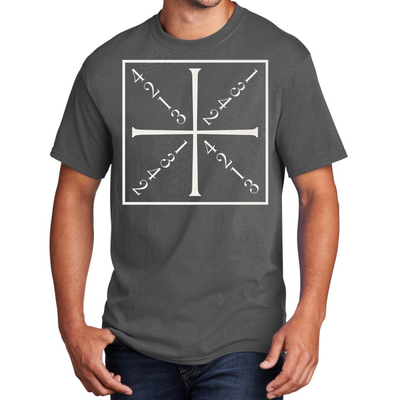 Fencing T Shirt Meyer's Square Hema Tee German Longsword Basic T-shirt | Artistshot