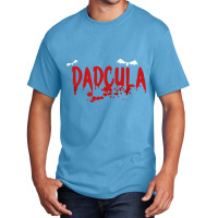 Dadcula  Dracula  Cute Funny Halloween Costume Design   Copy Basic T-shirt | Artistshot