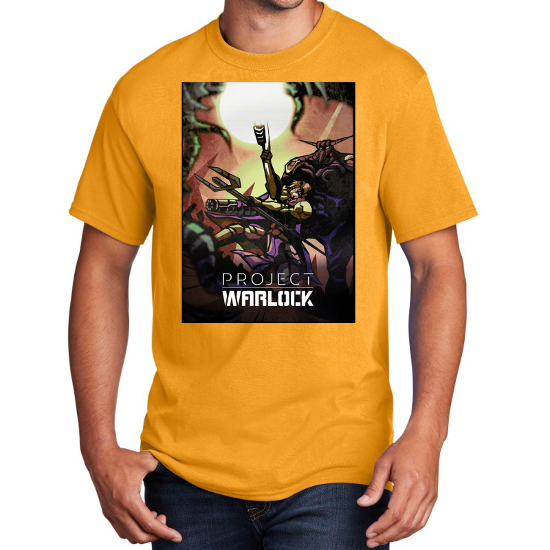 Project Warlock Basic T-shirt by PamelaYoung | Artistshot