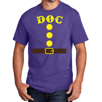 Doc Dwarf Halloween Costume Tee Matching Family Doc Dwarf Basic T-shirt | Artistshot