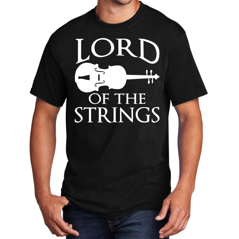 Lord Of The Strings Basic T-shirt by cm-arts | Artistshot