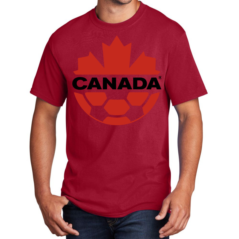 Canada National Football Basic T-shirt by cm-arts | Artistshot