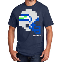 Sea Original Helmet - Tecmo Bowl Basic T-shirt | Artistshot