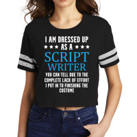 Funny Screenwriter Saying Screenplay Writer Scorecard Crop Tee | Artistshot