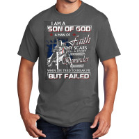 I Am A Son Of God Jesus Warrior Christ, Son Of God, I Am A Son Of God  Basic T-shirt | Artistshot