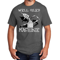 Tin Man  Artwell Oiled Machine Retro Wizard Of Oz Basic T-shirt | Artistshot